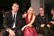 Wladimir Klitschko, Franzika Knuppe, Thomas D. (Foto: MartiN Schmitz9